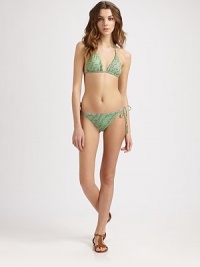 A playful swim design offering a phenomenal fit, thanks to just the right amount of stretch and side ties. Stretch comfortSide tiesFully lined80% polyamide/20% elastaneHand washImported of Italian fabric Please note: Bikini top sold separately. A playful swim design offering a phenomenal fit, thanks to just the right amount of stretch and side ties. Stretch comfortSide tiesFully lined80% polyamide/20% elastaneHand washImported of Italian fabric Please note: Bikini top sold separately.