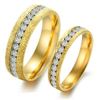 316l Stainless Steel Ring Gold Pearl Sand Cz Zirconia Inlay Eternity Bands 4mm 6mm 316l Stainless Steel Ring Gold Pearl Sand Cz Zirconia Inlay Eternity Bands 4mm 6mm