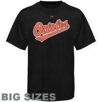Baltimore Orioles Big & Tall Official Wordmark T-Shirt Baltimore Orioles Big & Tall Official Wordmark T-Shirt