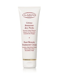A foot beauty care that goes one step further by soothing and comforting tired feet with dry skin. A rich, deeply penetrating, non-greasy foot treatment cream formulated to moisturize, rejuvenate and restore the natural beauty of your feet. Virgin Cashew Nut Oil restores suppleness to skin. Shea Butter smoothes away roughness, while nourishing skin. Arnica helps feelings of fatigue and swelling. Myrrh strengthens and beautifies nails. Essential Oil of Thyme purifies skin. Laponite(r) Powder absorbs dampness. A foot beauty care that goes one step further by soothing and comforting tired feet with dry skin. A rich, deeply penetrating, non-greasy foot treatment cream formulated to moisturize, rejuvenate and restore the natural beauty of your feet. Virgin Cashew Nut Oil restores suppleness to skin. Shea Butter smoothes away roughness, while nourishing skin. Arnica helps feelings of fatigue and swelling. Myrrh strengthens and beautifies nails. Essential Oil of Thyme purifies skin. Laponite(r) Powder absorbs dampness.