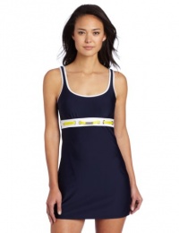 Nautica Women's Classic Solids Swim Dress Nautica Women's Classic Solids Swim Dress