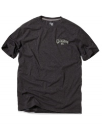 When you're off your board, toss on this cozy Quiksilver graphic tee. When you're off your board, toss on this cozy Quiksilver graphic tee.