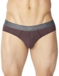 Emporio Armani Men's Basic Stretch Microfiber Brief Emporio Armani Men's Basic Stretch Microfiber Brief