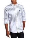U.S. Polo Assn. Men's Woven Shirt With Vertical Stripe