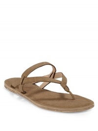THE LOOKItalian metallic washed leather thongSlip-onPadded insoleTHE MATERIALLeather upperLeather liningLeather and rubber soleORIGINImported THE LOOKItalian metallic washed leather thongSlip-onPadded insoleTHE MATERIALLeather upperLeather liningLeather and rubber soleORIGINImported