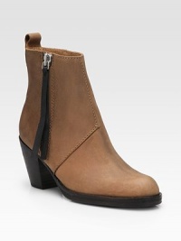 Stacked heel and intricate stitching enliven this soft leather look. Stacked heel, 2¾ (70mm) Leather upper Side zipper Leather lining Leather sole Padded insole Made in Italy Please note: This style runs narrow.OUR FIT MODEL RECOMMENDS ordering true whole size; ½ sizes should order the next whole size up. Stacked heel and intricate stitching enliven this soft leather look. Stacked heel, 2¾ (70mm) Leather upper Side zipper Leather lining Leather sole Padded insole Made in Italy Please note: This style runs narrow.OUR FIT MODEL RECOMMENDS ordering true whole size; ½ sizes should order the next whole size up.