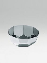 Designed by Patricia Urquiola for Alessi, in handsomely faceted stainless steel that shines like a diamond. Available in large, 6H X 12D.Large bowl for salad or fruit Made in Italy Designed by Patricia Urquiola for Alessi, in handsomely faceted stainless steel that shines like a diamond. Available in large, 6H X 12D.Large bowl for salad or fruit Made in Italy