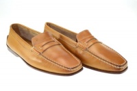 TOD'S Women's Driver Wom. Loafer Leather Light Brown Loafers Sz 37 D90S001 TOD'S Women's Driver Wom. Loafer Leather Light Brown Loafers Sz 37 D90S001