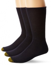 Gold Toe Men's Cushion Foot Fluffie Sock, 3-Pack