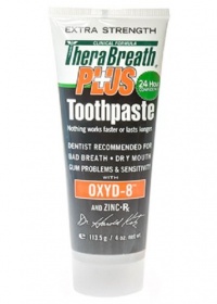 TheraBreath Plus Extra Strength Toothpaste Dr. Katz 24 Hour Confidence! TheraBreath Plus Extra Strength Toothpaste Dr. Katz 24 Hour Confidence!