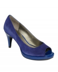 Put your pumps to work! The Mylah platform pumps by Bandolino will be in heavy rotation with its classic and versatile silhouette. Put your pumps to work! The Mylah platform pumps by Bandolino will be in heavy rotation with its classic and versatile silhouette.
