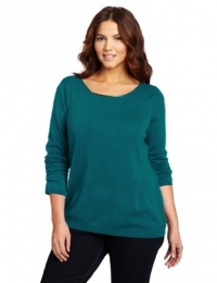 Calvin Klein Women's Plus Size Long Sleeve Sweater Calvin Klein Women's Plus Size Long Sleeve Sweater
