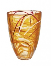 Kosta Boda Contrast Vase, Orange Kosta Boda Contrast Vase, Orange