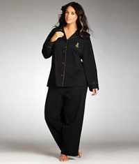 Harbor Hill Knit Pajama Set Plus Size