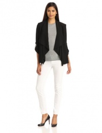 Calvin Klein Women's Roll Sleeve Jacket Calvin Klein Women's Roll Sleeve Jacket