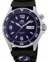 Orient Men's CEM65005D 'Blue Mako' Automatic Rubber Strap Dive Watch