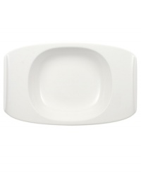 With an unconventional shape, this handsome rim soup plate adds modern flourish to soups, pastas and more. Customize your own table arrangement with other pieces from the sleek Urban Nature collection from Villeroy & Boch. With an unconventional shape, this handsome rim soup plate adds modern flourish to soups, pastas and more. Customize your own table arrangement with other pieces from the sleek Urban Nature collection from Villeroy & Boch.
