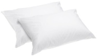 Aller-Ease 100% Cotton Breathable Allergy Pillow Encasement, Set of 2, Queen Aller-Ease 100% Cotton Breathable Allergy Pillow Encasement, Set of 2, Queen