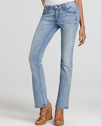 Boasting a perennial silhouette and ultra-light wash, these 7 For All Mankind petite bootcut jeans are sure to be your go-to for laid-back cool. Boasting a perennial silhouette and ultra-light wash, these 7 For All Mankind petite bootcut jeans are sure to be your go-to for laid-back cool.