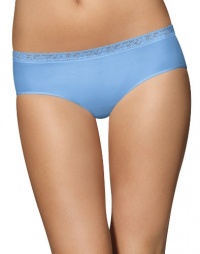 Bali Comfort Revolution Seamless Lace Hipster Panty, 10-Blissful Blue Bali Comfort Revolution Seamless Lace Hipster Panty, 10-Blissful Blue