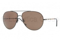 Burberry BE3055 Sunglasses - 1001/73 Black (Brown Lens) - 60mm Burberry BE3055 Sunglasses - 1001/73 Black (Brown Lens) - 60mm