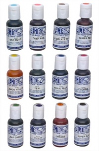Ateco 1112 12-Color Food Coloring Kit Ateco 1112 12-Color Food Coloring Kit