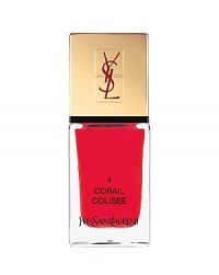 Yves Saint Laurent introduces the new line of La Laque Couture. Its vibrant collection make every woman couture to the fingertips. New formula offers extreme shine and care for nails. Yves Saint Laurent introduces the new line of La Laque Couture. Its vibrant collection make every woman couture to the fingertips. New formula offers extreme shine and care for nails.