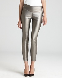 Get the sleek look of leather in these bold BLANKNYC leggings, featuring zips at the ankle for added edge. Get the sleek look of leather in these bold BLANKNYC leggings, featuring zips at the ankle for added edge.