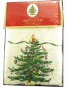 Spode Christmas Tree Fabric Tablecloth, 60-by-120