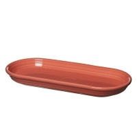Fiesta 12-Inch Bread Tray, Flamingo Fiesta 12-Inch Bread Tray, Flamingo