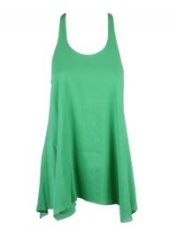Alice + Olivia Womens Draped Hem Racerback Sleeveless Top Alice + Olivia Womens Draped Hem Racerback Sleeveless Top