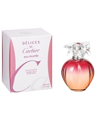 This supremely feminine fragrance is a timeless blend of distinctive fruits like iced cherry and zesty bergamot blended with the spice of pink pepper and feminine floral notes like violet, jasmine, and freesia, finished with warm amber, musk, and sandalwood. This supremely feminine fragrance is a timeless blend of distinctive fruits like iced cherry and zesty bergamot blended with the spice of pink pepper and feminine floral notes like violet, jasmine, and freesia, finished with warm amber, musk, and sandalwood.
