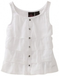 Baby Phat - Kids Girls 2-6X Knit Tank Tee, White, 6X Baby Phat - Kids Girls 2-6X Knit Tank Tee, White, 6X