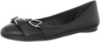 Ralph Lauren Collection Women's Umina Ballet Flat,Black High Polish Calf,6.5 B US