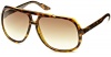 Gucci 1622/S Aviator Sunglasses,Havana Frame/Brown Gradient Lens,One Size