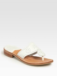 A fresh leather flat has ornate, braid detail. Stacked heel, 1 (25mm)Leather lining and soleMade in USA A fresh leather flat has ornate, braid detail. Stacked heel, 1 (25mm)Leather lining and soleMade in USA