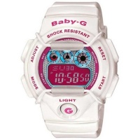 Baby-G Tough White Metallic Dial Women's watch #BG1005M-7