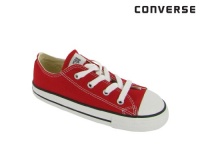 Converse - Infant Chuck Taylor Allstar OX Shoes, Size: 7 M US Toddler, Color: Red Converse - Infant Chuck Taylor Allstar OX Shoes, Size: 7 M US Toddler, Color: Red