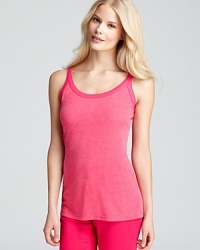 Splendid's soft tank is the perfect at-home layering piece under robes, wraps and hoodies. Splendid's soft tank is the perfect at-home layering piece under robes, wraps and hoodies.