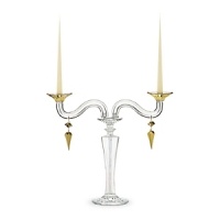 Inspired by the tales of One Thousand and One Nights, this gilded candelabra, designed by Mathias, is romantic and elegant, a grand addition to any room. Inspired by the tales of One Thousand and One Nights, this gilded candelabra, designed by Mathias, is romantic and elegant, a grand addition to any room.