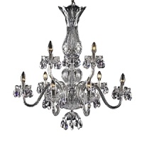 This stunning assortment of crystal chandeliers by Waterford feature three of the company's most treasured patterns-Ardmore, Lismore and Cranmore-accented by sparkling crystal droplets and strands to create a dramatic diffusion of light and color. This stunning assortment of crystal chandeliers by Waterford feature three of the company's most treasured patterns-Ardmore, Lismore and Cranmore-accented by sparkling crystal droplets and strands to create a dramatic diffusion of light and color.