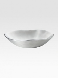 It's metal artistry with a New York edge- hand cast aluminum alloy organically molded under fire for a unique, tactile treasure that perfectly suits the table or home.Aluminum alloyHandmadeHand washImported It's metal artistry with a New York edge- hand cast aluminum alloy organically molded under fire for a unique, tactile treasure that perfectly suits the table or home.Aluminum alloyHandmadeHand washImported