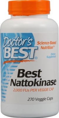 Doctor's Best Nattokinase -- 2000 FU - 270 Vegetarian Capsules Doctor's Best Nattokinase -- 2000 FU - 270 Vegetarian Capsules
