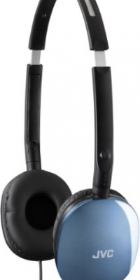 JVC HAS160A Flat Headphones - Blue JVC HAS160A Flat Headphones - Blue