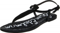 Sam Edelman Women's Gigi Thong Sandal,Black/Black,9 M US Sam Edelman Women's Gigi Thong Sandal,Black/Black,9 M US