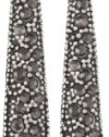 Kenneth Cole New York Urban Marcasite Pave Stick Linear Drop Earrings