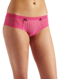 Betsey Johnson Women's Stocking Stripe Lo Rise Boyleg Betsey Johnson Women's Stocking Stripe Lo Rise Boyleg