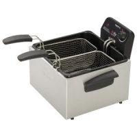 Presto ProFry 05466 Dual Basket Deep Fryer - 3 quart Oil-05466 Presto ProFry 05466 Dual Basket Deep Fryer - 3 quart Oil-05466