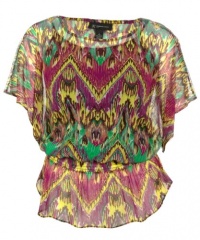 INC International Concepts Women's Exotic Quest Blouse INC International Concepts Women's Exotic Quest Blouse