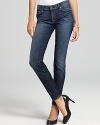 An impeccable fit and subtly faded wash give these 7 For All Mankind skinny jeans a leg up in the denim category.